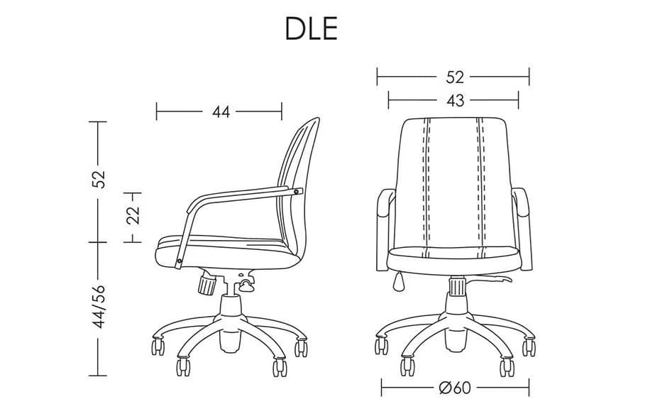 صندلی کارشناسی آرتمن DLE162 — تصویر ۸