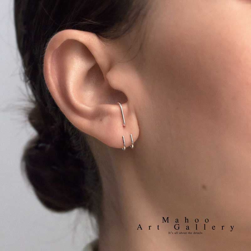 گوشواره نقره E0189