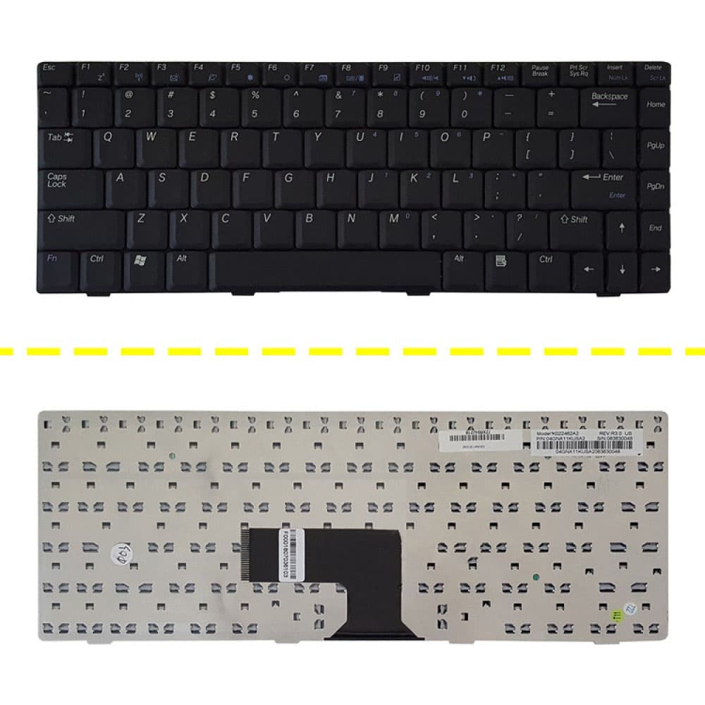 کیبرد لپ تاپ ایسوس W5A/Asus W5AE/Asus W5000AE/Asus W5000A مشکی