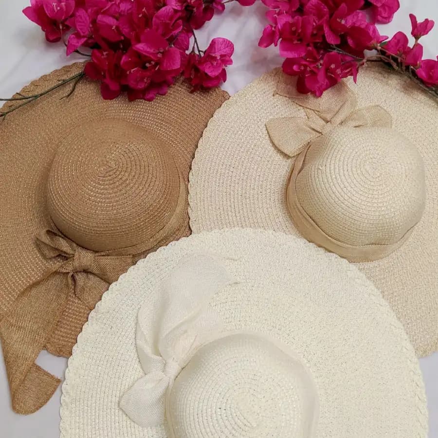 کلاه ساحلی نیم متری لبه کنگره ای — تصویر ۷