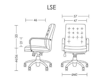صندلی کارشناسی آرتمن LSE162 — تصویر ۳