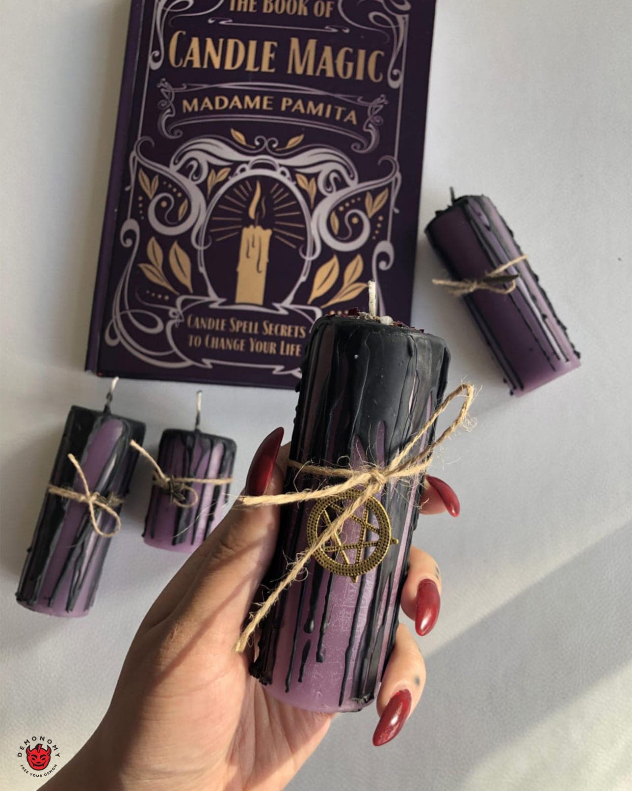 شمع معطر استوانه — تصویر ۲
