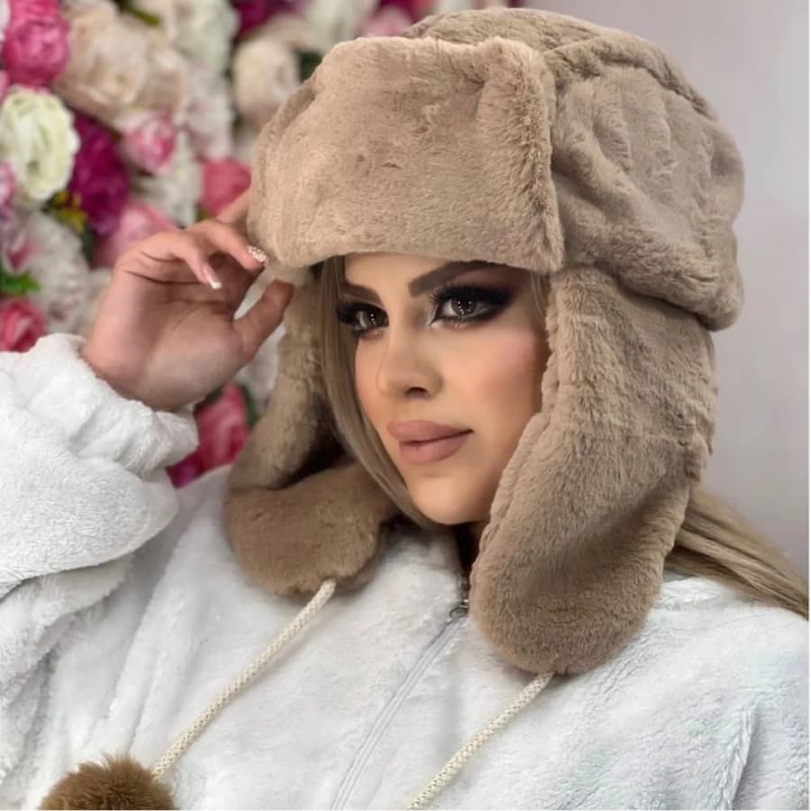 کلاه زمستانی اسکیمویی وارداتی — تصویر ۵