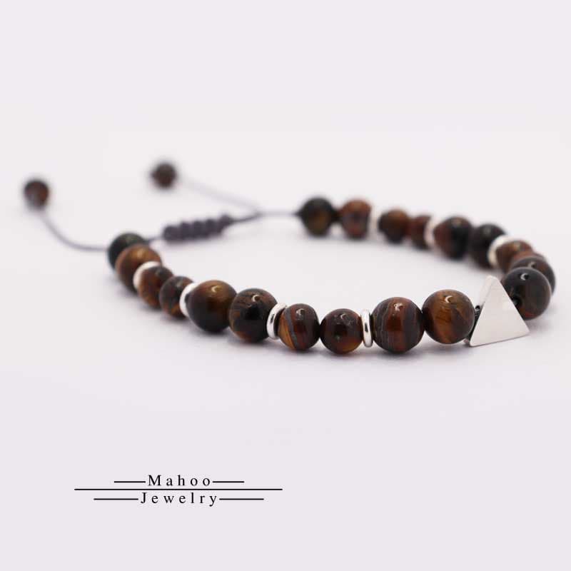 دستبند نقره کد B0151 — تصویر ۵