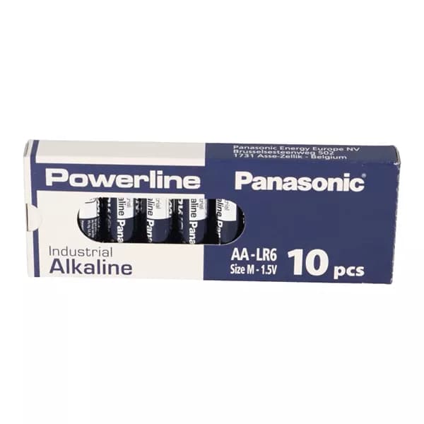 باتری قلمی پاناسونیک Powerline بسته 10 عددی — تصویر ۸