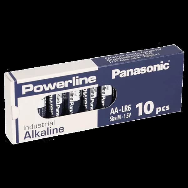 باتری قلمی پاناسونیک Powerline بسته 10 عددی — تصویر ۵