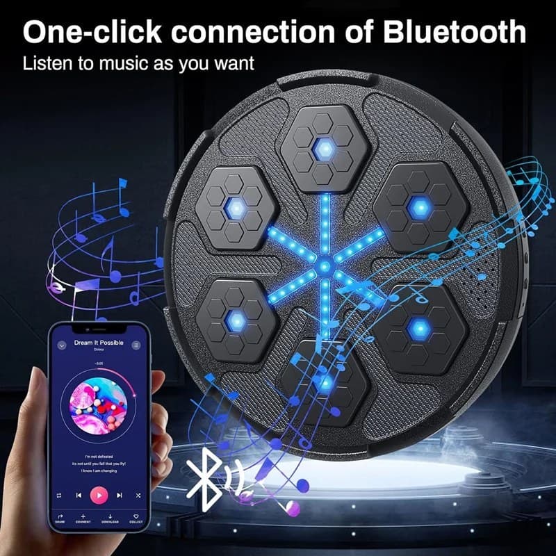 دستگاه بوکس موزیکال دیواری با شارژ USB ورژن اصلی — تصویر ۶