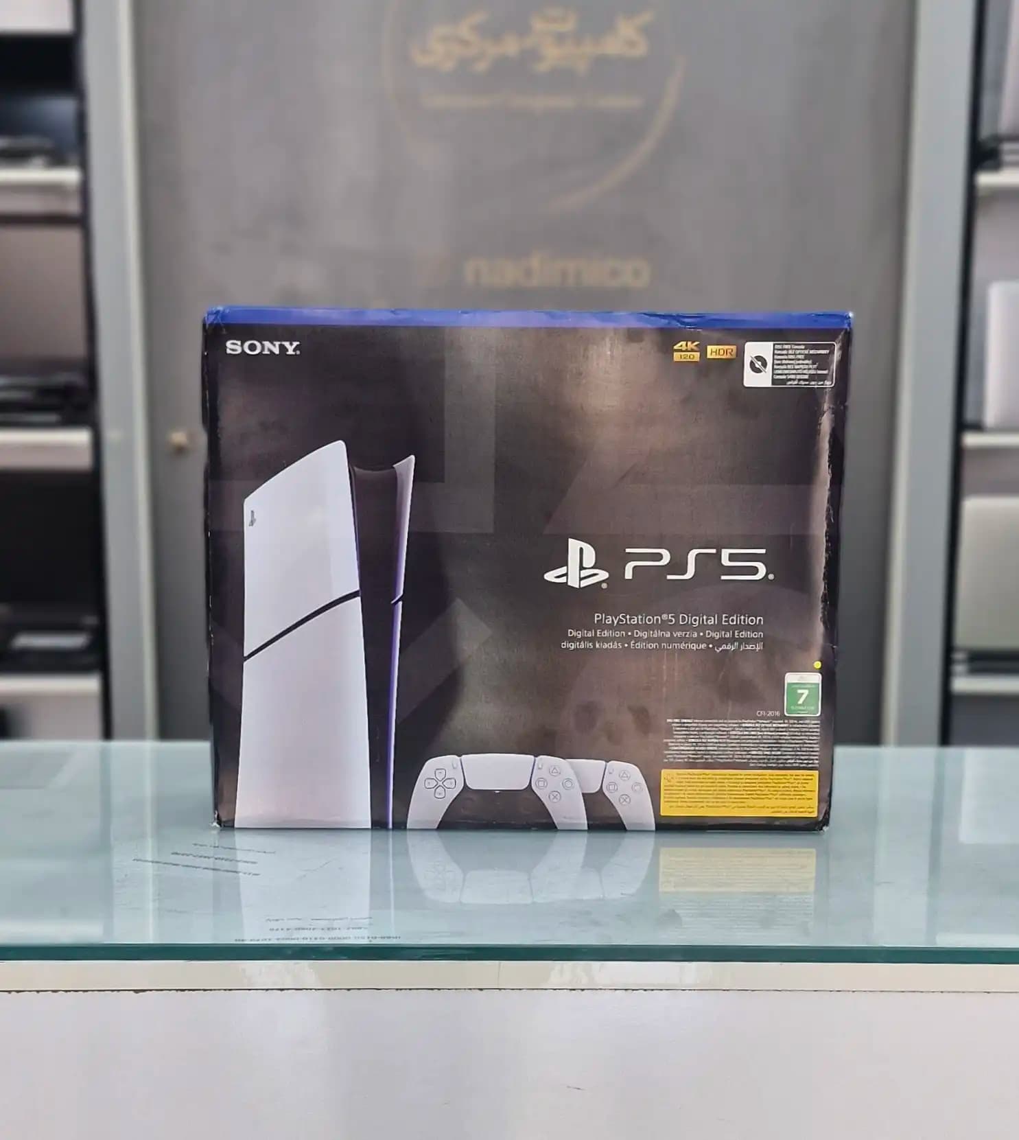 پلی استیشن دیجیتال 5 اسلیم سونی دو دسته مدل PlayStation 5 Slim Digital — تصویر ۱۰