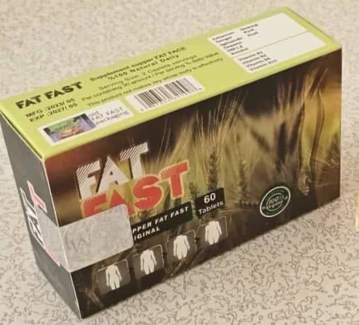 قرص گندم چاقی صورت و کل بدن FAT FAST