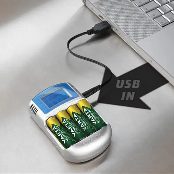 شارژر باتری وارتا مدل LCD — تصویر ۹