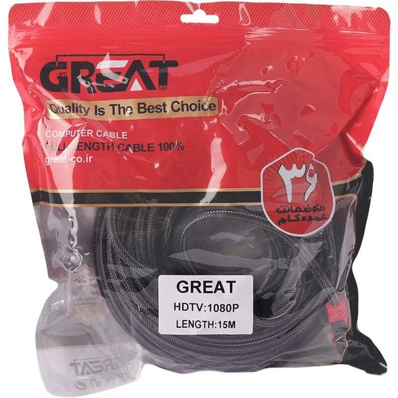 کابل GREAT HDMI GR-15M — تصویر ۴