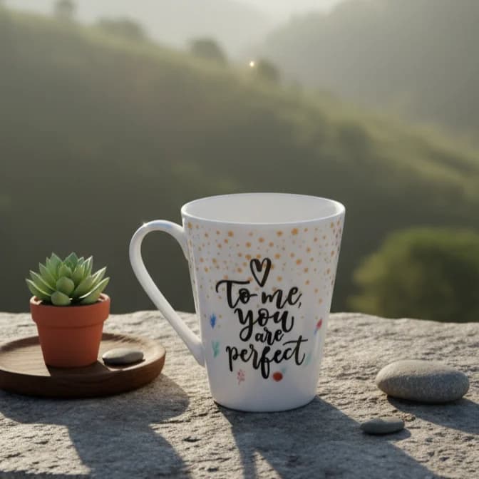 ماگ چینی To me, you are perfect — تصویر ۴
