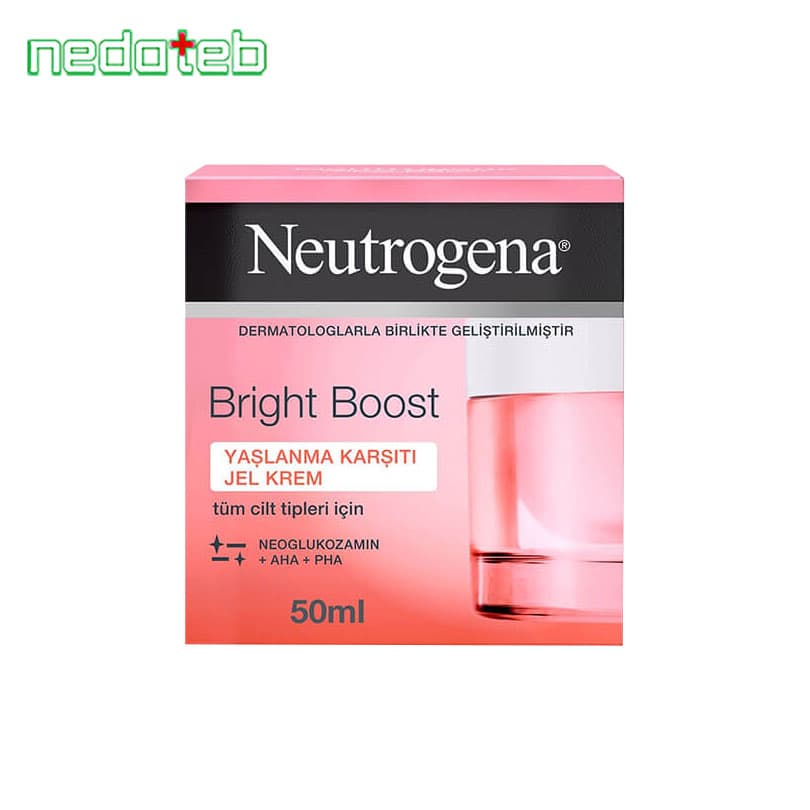 ژل کرم روشن کننده نوتروژینا مدل Bright Boost حجم 50ml — تصویر ۴
