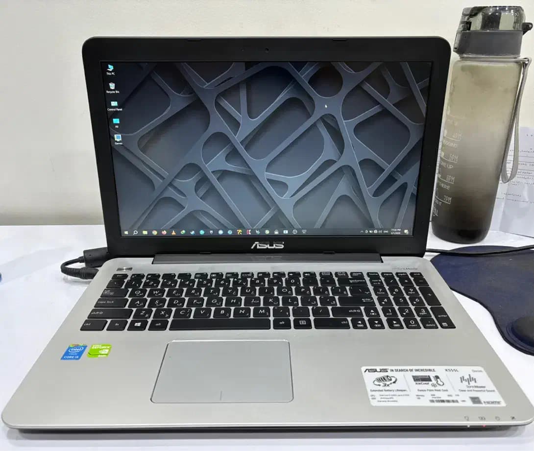 لپ تاپ کارکده ایسوس مدل X555L با پردازنده Core i5 و رم ۸ گیگابایت — تصویر ۸