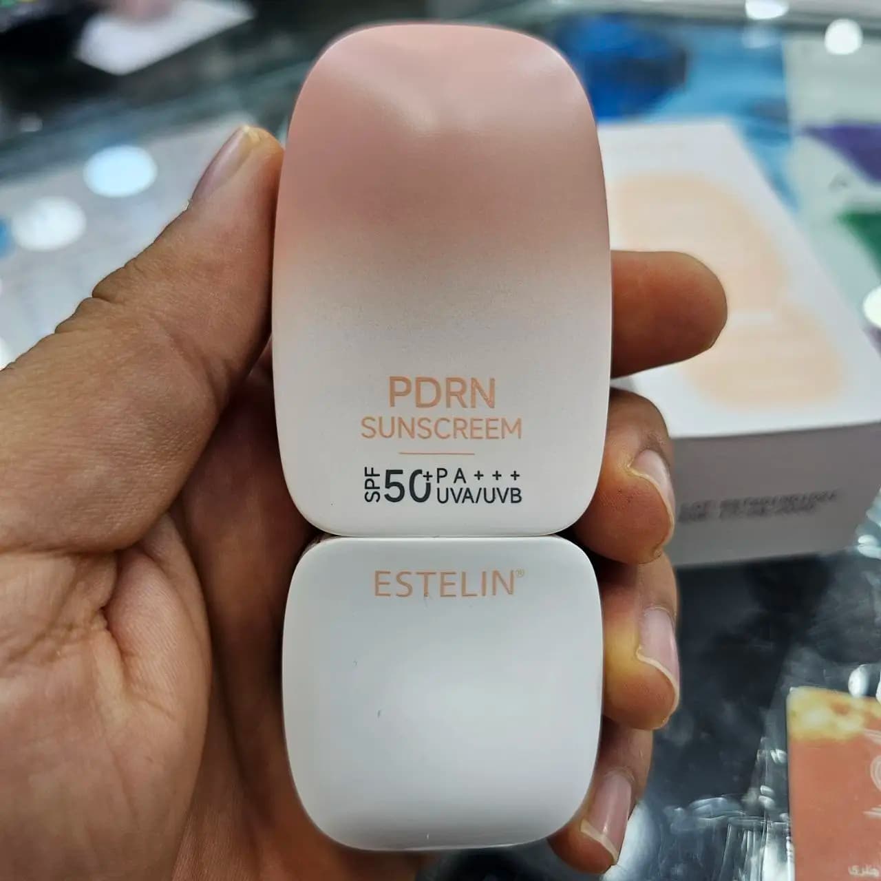 ضد آفتاب بی‌رنگ استلین PDRN SPF50 با نیاسینامید و پپتاید ۵۰ گرم — تصویر ۲
