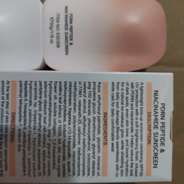 ضد آفتاب بی‌رنگ استلین PDRN SPF50 با نیاسینامید و پپتاید ۵۰ گرم — تصویر ۱۲