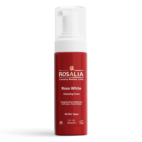 فوم روشن کننده رزالیا مدل rosa white حجم 150 میلی لیتر — تصویر ۲