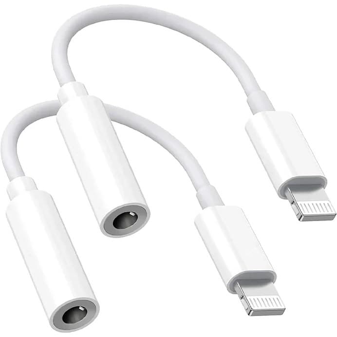jack 3.5mm lightining جک آیفون کیفیت عالی — تصویر ۳