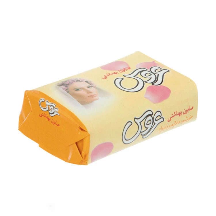 صابون عروس زرد 75 گرم بسته 5 عددی — تصویر ۲