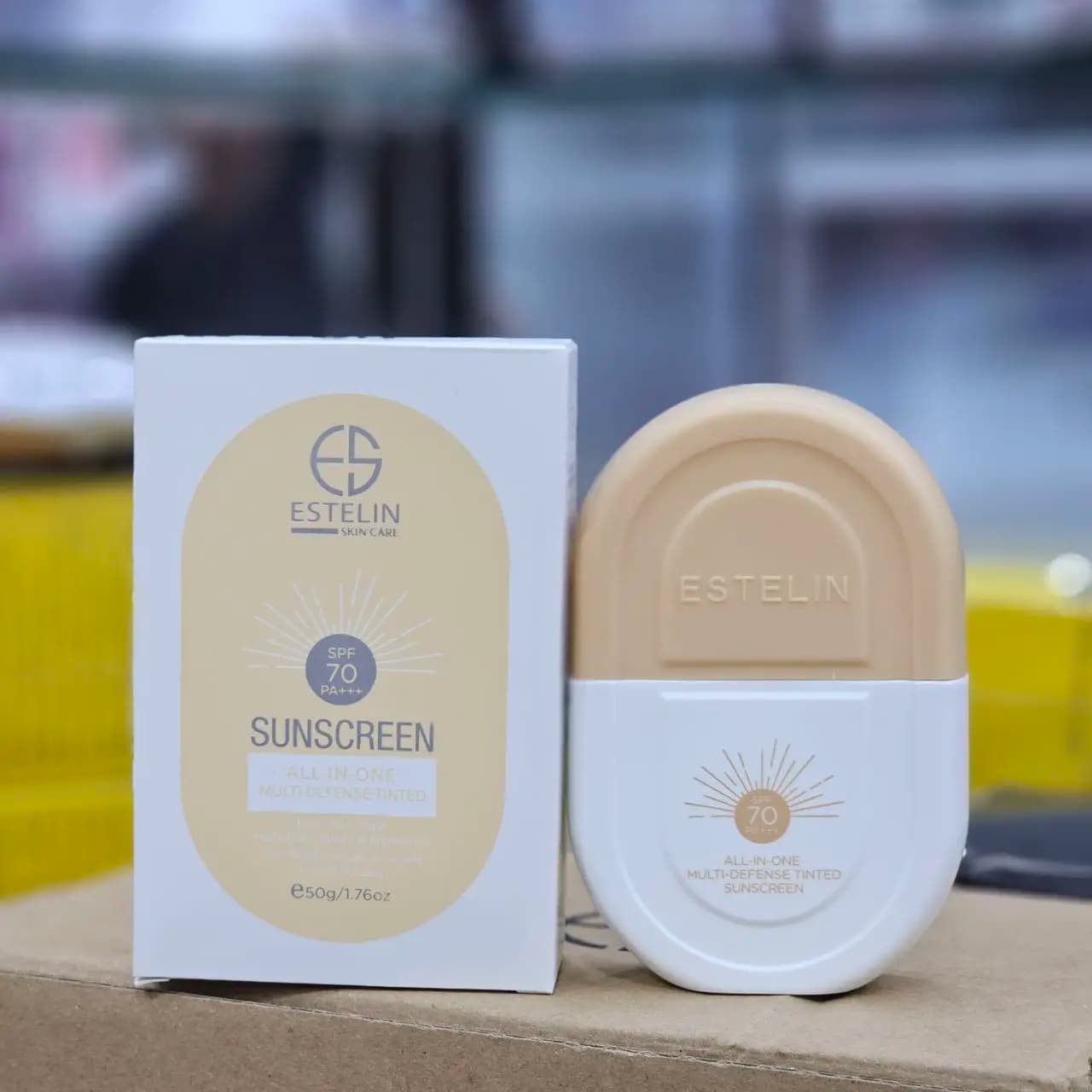 ضد آفتاب رنگی استلین اورجینال SPF 70 حجم 50 گرم — تصویر ۳