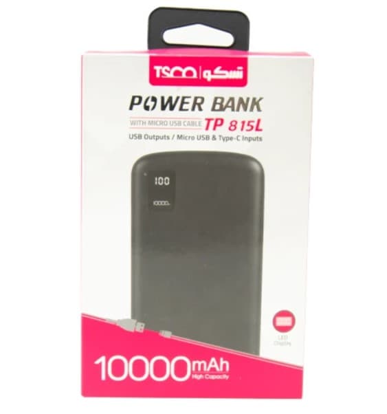 پاور بانک TSCO 10000mAh TP-815 — تصویر ۲