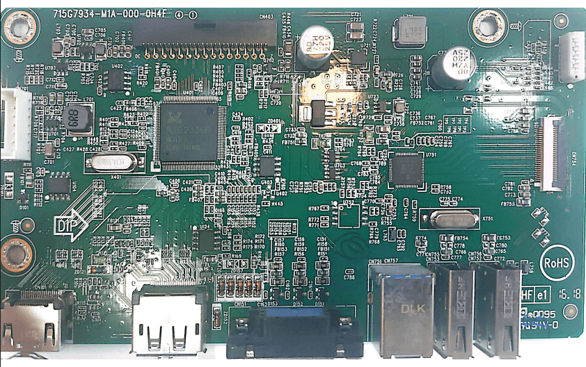 برد فرمان مانیتور Dell p2217h با پارت نامبر 715g7934-m1a-000-0h4f — تصویر ۲
