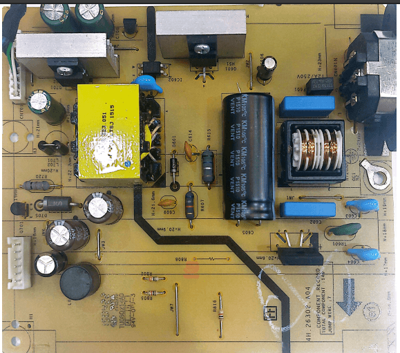 برد تغذیه مانیتور Dell P2214HB با پارت نامبر 4H.26302.A04