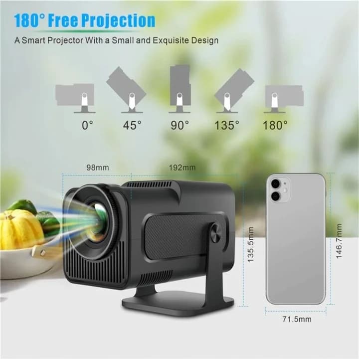 ویدئو پروژکتور آیریور مدل HY320 Mini — تصویر ۴