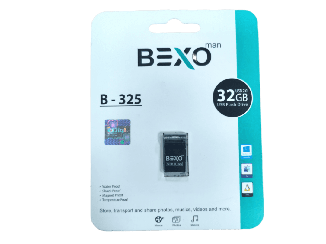فلش 32 گیگ بکسو BEXO مدل B-325 — تصویر ۲