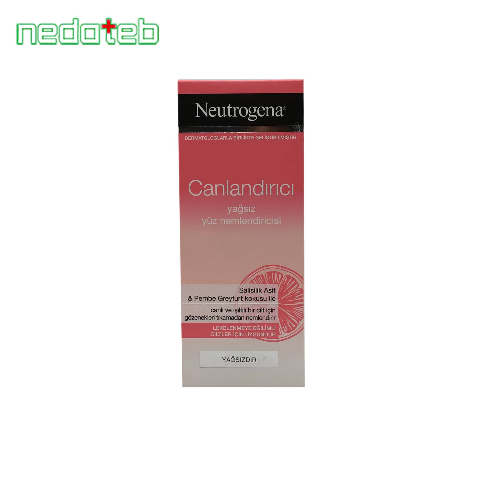 مرطوب کننده گریپ فروت نوتروژینا حجم 50ml