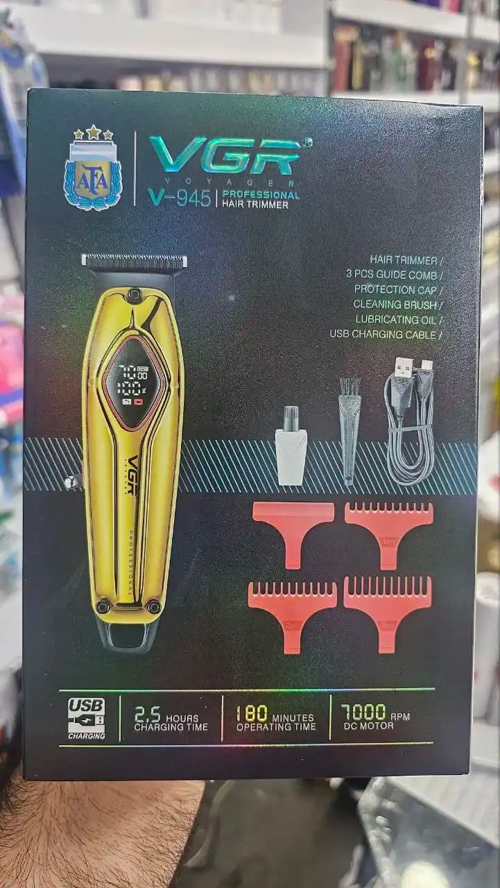 ماشین اصلاح خط زن وی جی آر مدل VGR V-945 ریش تراش شیور خط زن حجم زن — تصویر ۵