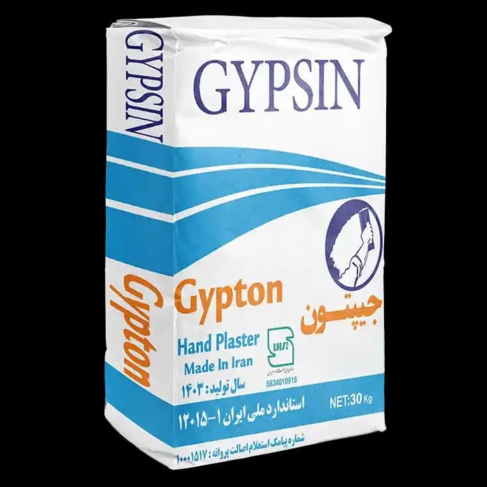 گچ گیپتون سپید گچ ساوه