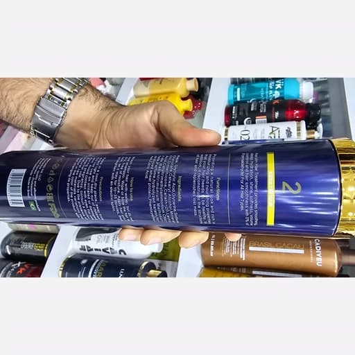 نانو کراتین مو سکرت سورمه ای احیا و صافی بالا مخصوص موهای دکلره و آسیب دیده ضد زردی 1000 میلی لیتر — تصویر ۱۰