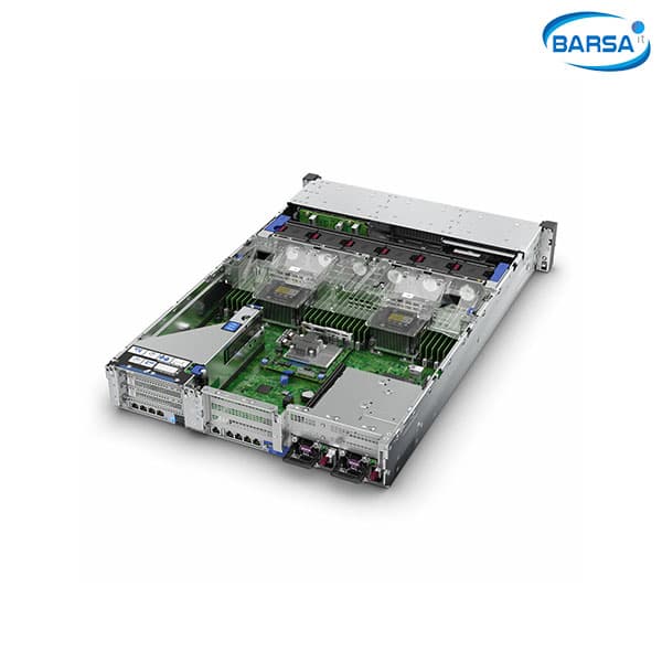 سرور HPE DL380 Gen10 8SFF یک پردازنده Xeon Silver 4215R با 32GB رم (نسخه اقتصادی S100i) — تصویر ۵
