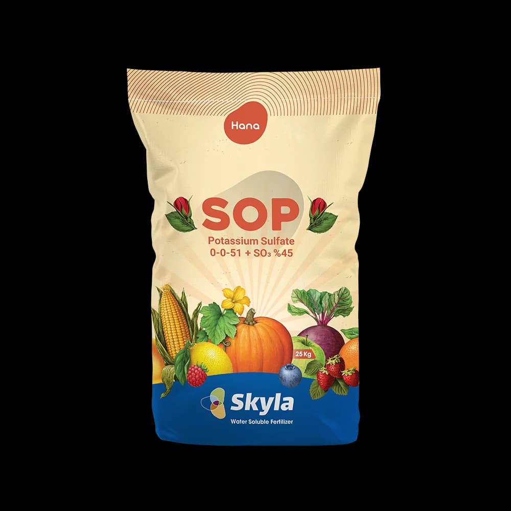 کود سولفات پتاسیم پودری اسکایلا (SOP) — تصویر ۲