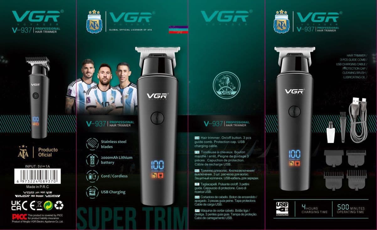 خط زن وی جی آر V937 — تصویر ۲