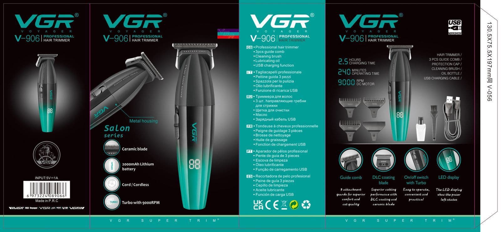 خط زن وی جی آر V906 — تصویر ۲