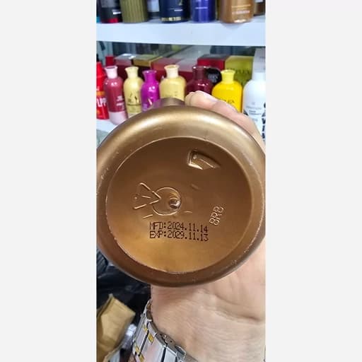 کراتین کراپلکس گلد برزیلی مخصوص موهای آسیب دیده 1000 میل — تصویر ۴