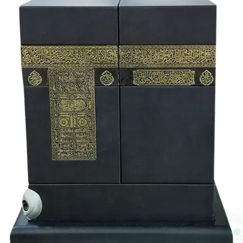 مصحف کعبه به همراه قرآن وزیری بدون ترجمه تحریر چرم — تصویر ۹