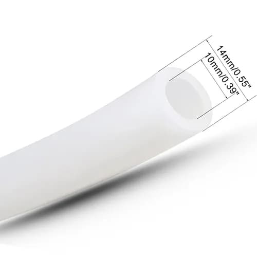 شیلنگ سیلیکونی 10 در 14 میلیمتر (mm) 10×14 — تصویر ۵