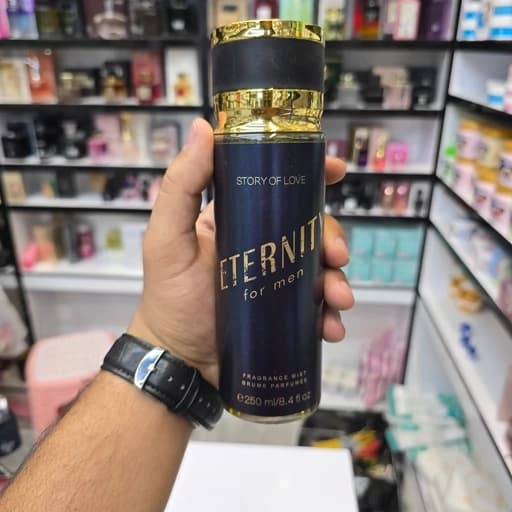 بادی اسپلش مردانه استوری آو لاو مدل Eternity حجم 250 میل — تصویر ۳