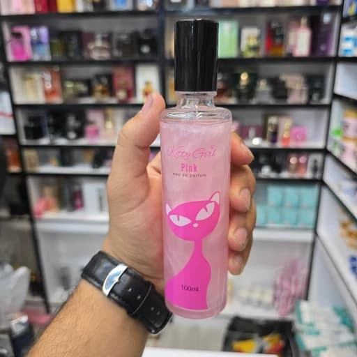 بادی اسپلش شاین دار کیتی گرل صورتی Pink حجم 100 میل — تصویر ۵