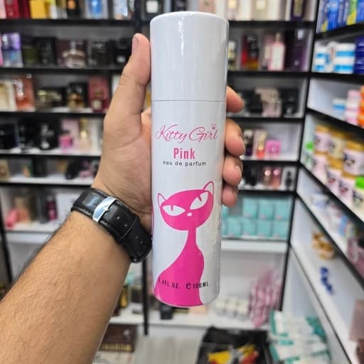 بادی اسپلش شاین دار کیتی گرل صورتی Pink حجم 100 میل — تصویر ۶