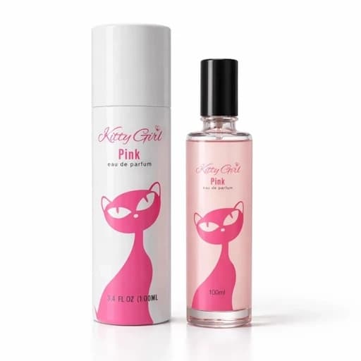 بادی اسپلش شاین دار کیتی گرل صورتی Pink حجم 100 میل — تصویر ۲