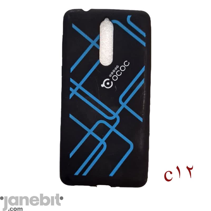 کاور سیلیکونی طرح دار NOKIA 8 برند:COCOC کد: C12 — تصویر ۲