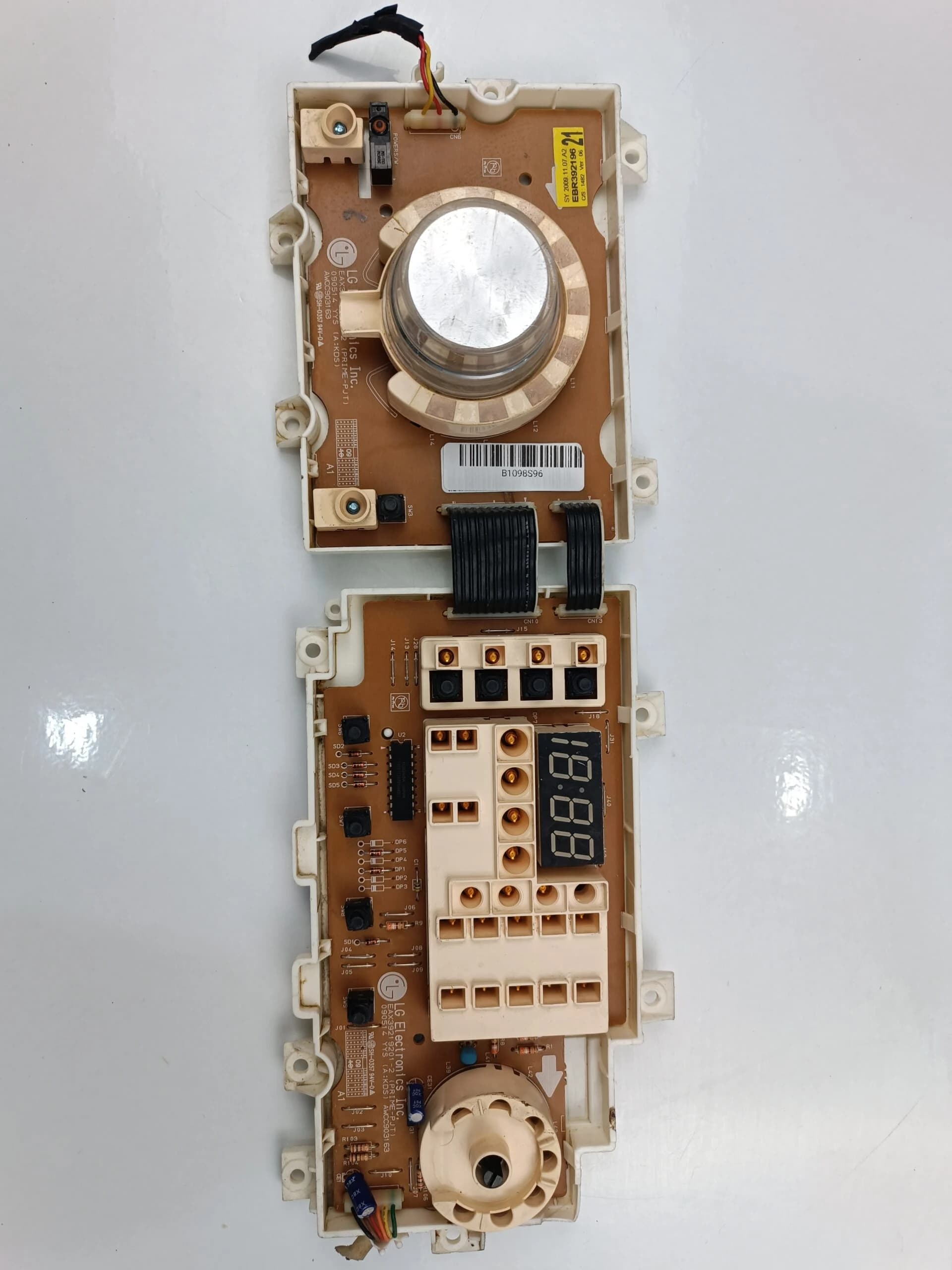 برد نمایشگر لباسشویی ال جی مدل EBR392196 — تصویر ۲