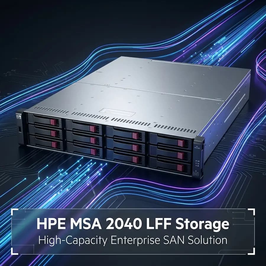 HPE MSA 2040 12LFF SAN Storage – K2R83A — تصویر ۲