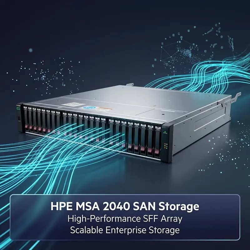 HPE MSA 2040 SFF SAN Storage – K2R84A — تصویر ۲
