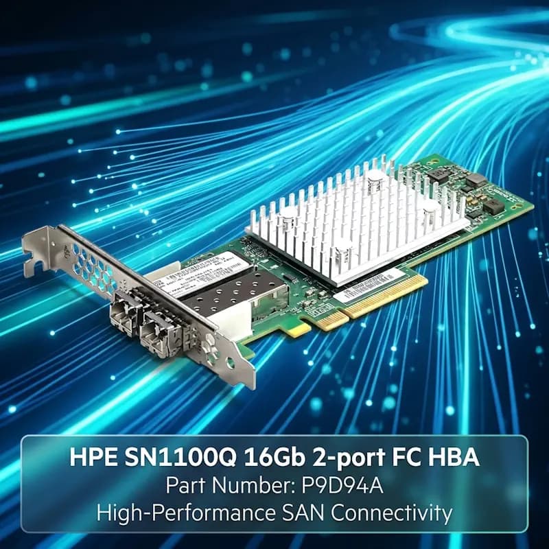 HPE SN1100Q 16Gb 2-Port FC HBA – P9D94A — تصویر ۲