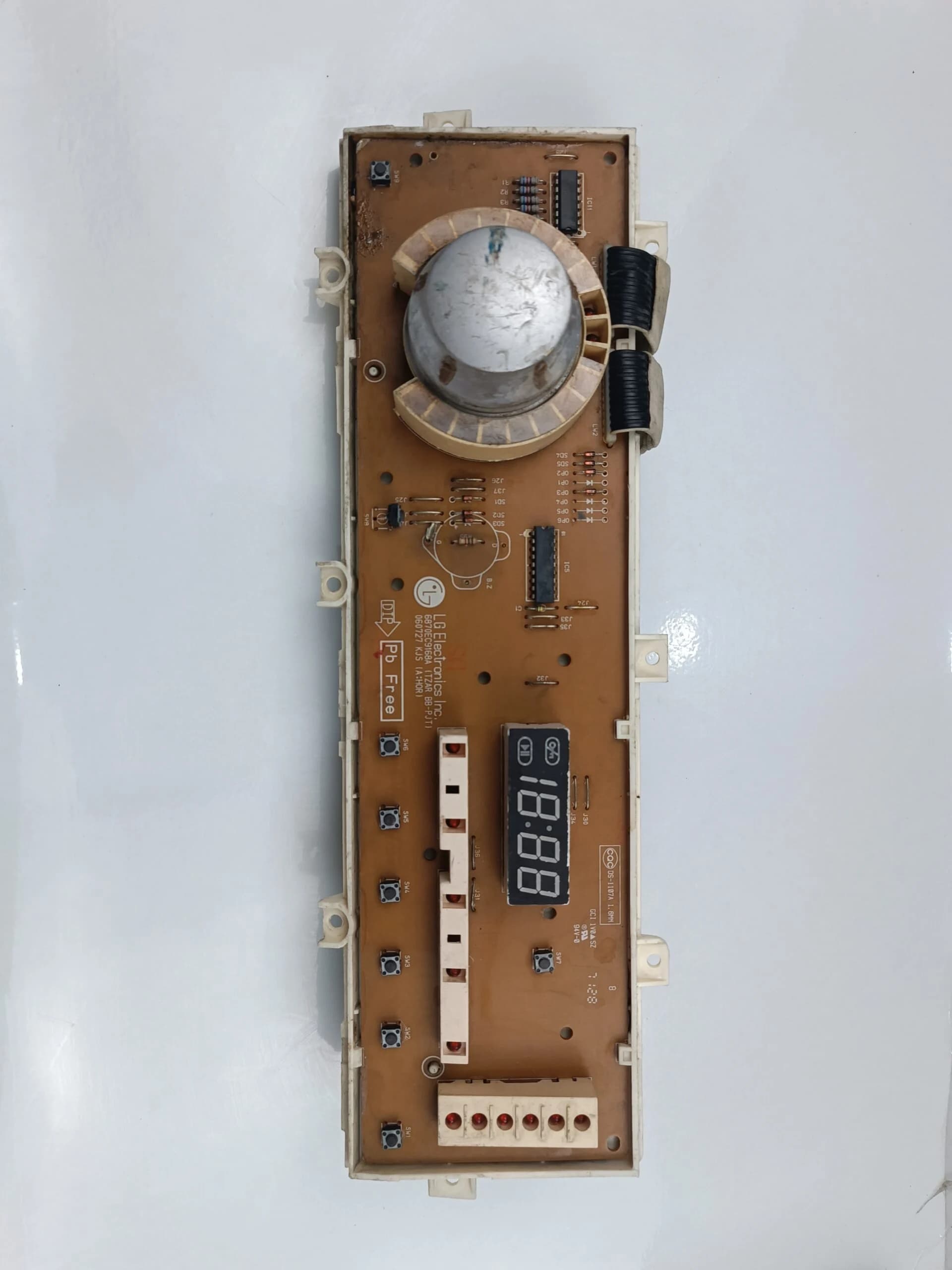 برد نمایشگر لباسشویی ال جی مدل 6870EC9168A
